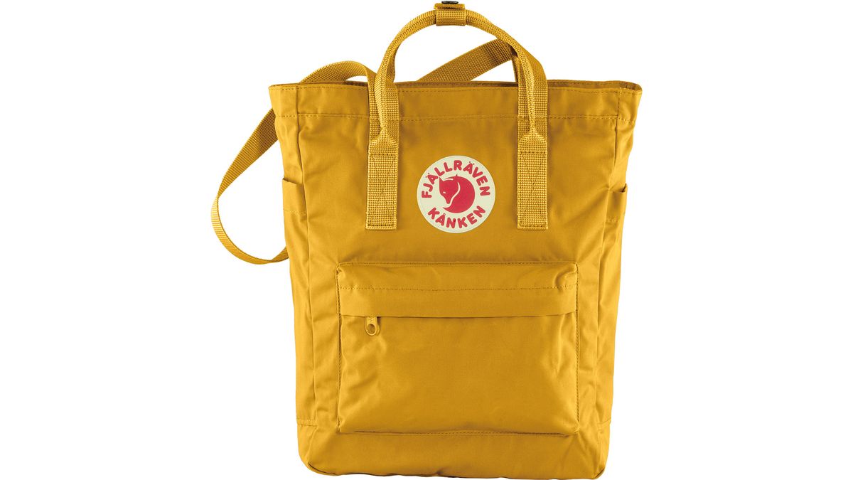 Fjällräven totepack top ochre