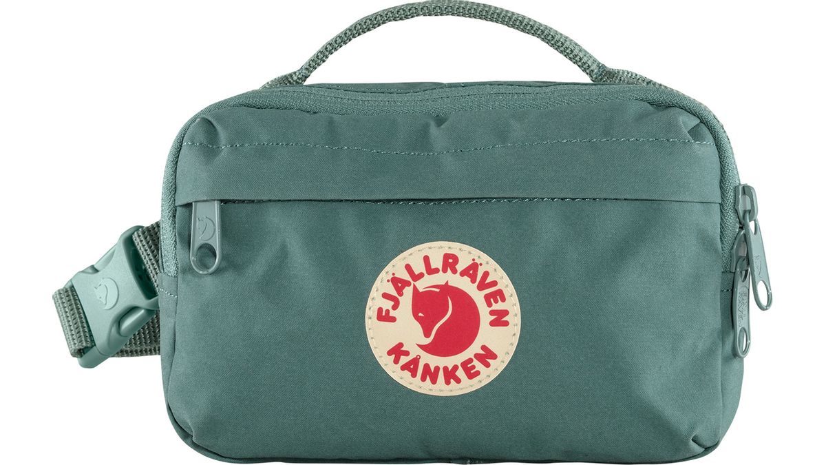 ★ FJALLRAVEN★ Kanken Hip Pack 23796 Frost Green 131255 Kånken Hip Pack - Kånken