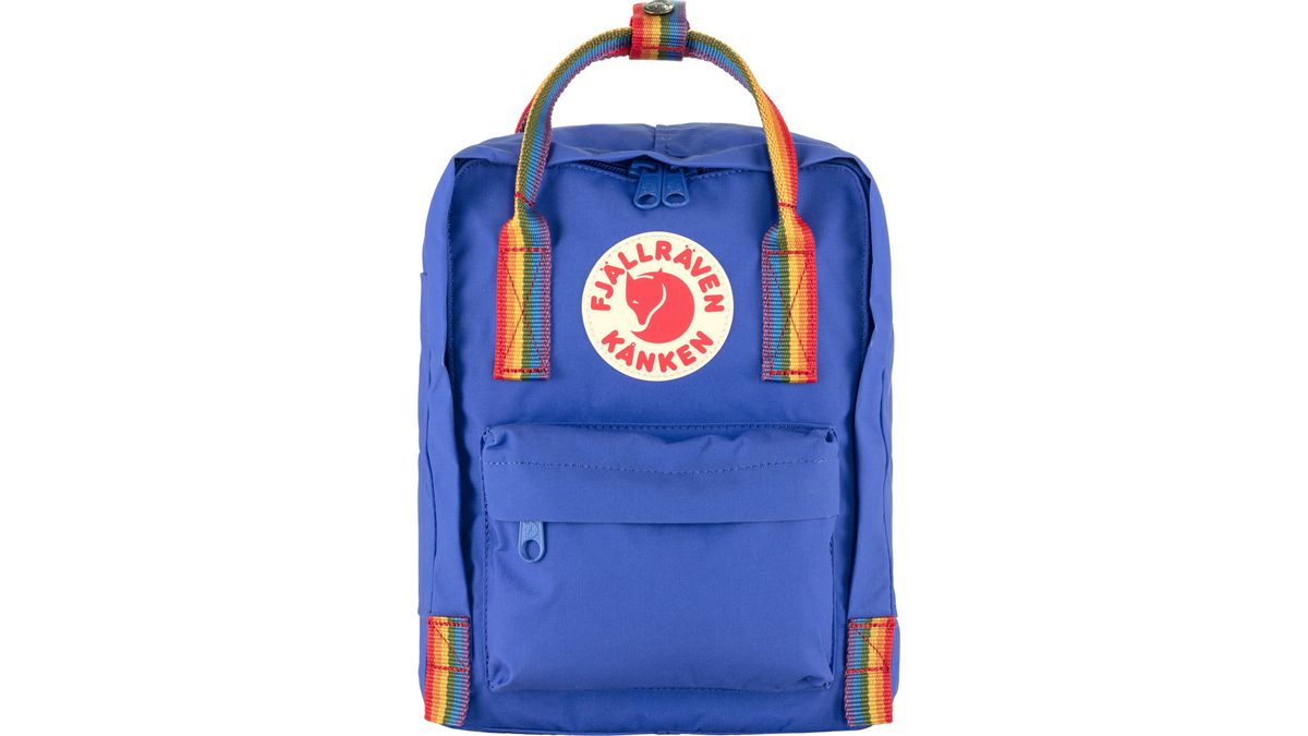 Kanken mini rainbow clearance