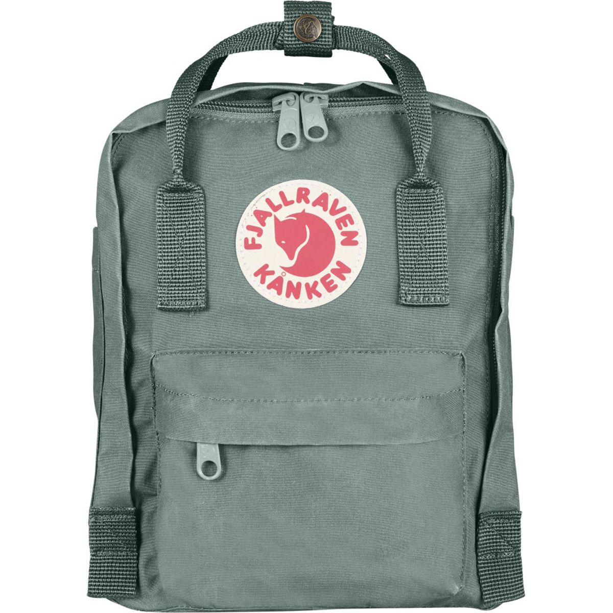 Kanken mini frost green peach pink online