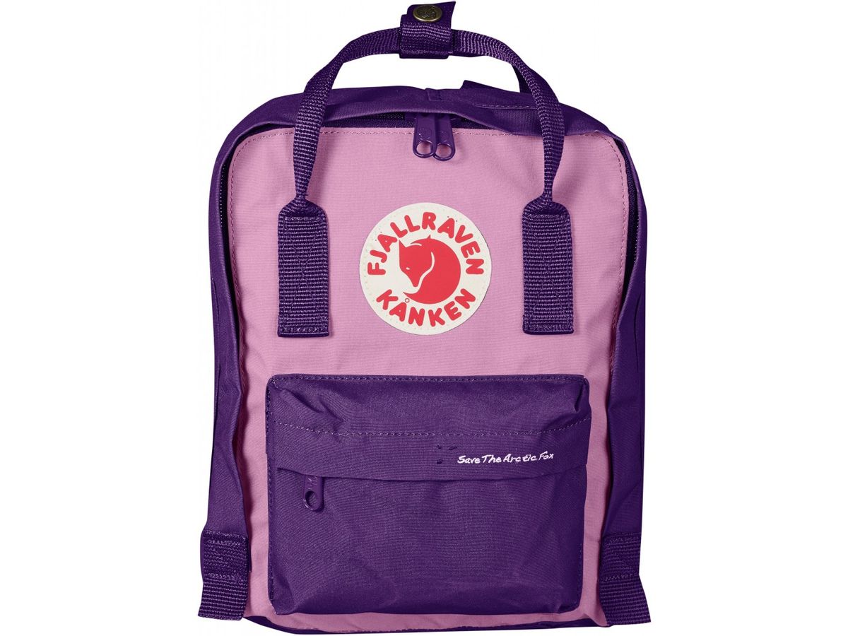 fjallraven kanken save the arctic fox mini backpack Fjllrven - Compact Everyday Carry, Durable Vinylon Fabric This is the Knken Mini Save the Arctic Fox Knken